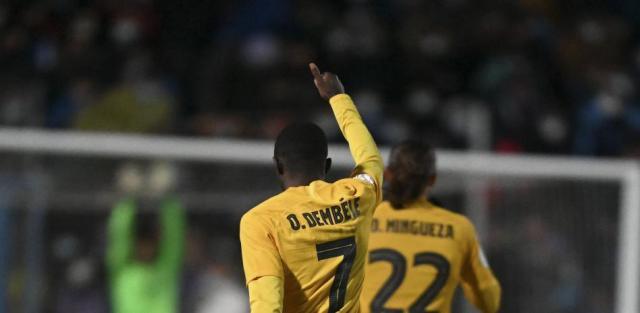 开云平台-最佳登贝莱率领巴萨过关，但一点都不高兴